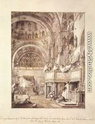 San Marco   The Crossing And North Transept With Musicians Singing - (Giovanni Antonio Canal) Canaletto