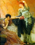 Unconscious Rivals   Detail - Sir Lawrence Alma-Tadema