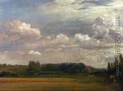 View Towards The Rectory  From East Bergholt House - John Constable