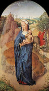 Virgin and Child in a Landscape - Hans Memling