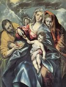 The Holy Family with St Mary Magdalen 1595-1600 - El Greco (Domenikos Theotokopoulos)