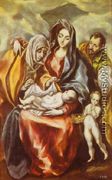 The Holy Family 1594-1604 - El Greco (Domenikos Theotokopoulos)
