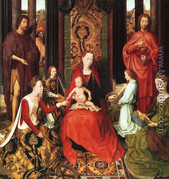 Marriage Of St Catherine - Hans Memling