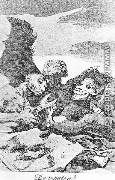 Caprichos  Plate 51  They Pare - Francisco De Goya y Lucientes
