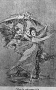 Caprichos  Plate 72 You Cannot Escape - Francisco De Goya y Lucientes