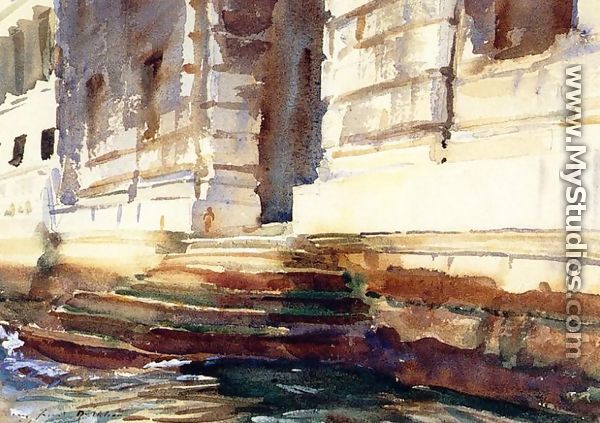 Steps Of A Palace - John Singer Sargent
