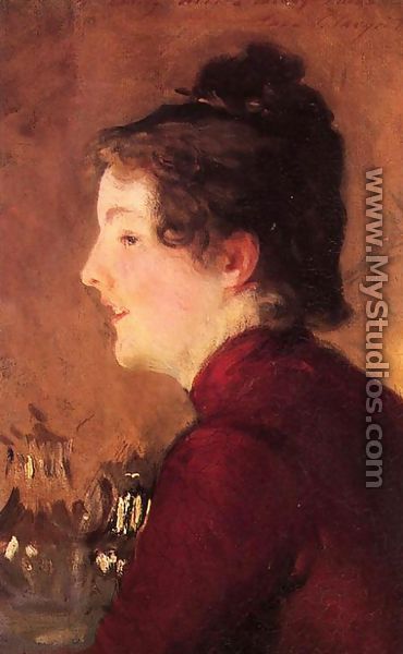 A Portrait Of Violet - John Singer Sargent