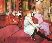 The Waitting Room In The Rue Of The Moulins - Henri De Toulouse-Lautrec