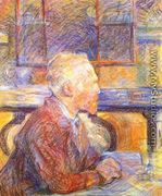 Portrait Of Vincent Van Gogh - Henri De Toulouse-Lautrec