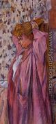 The Madame Redoing Her Bun - Henri De Toulouse-Lautrec