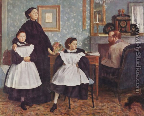 The Bellelli Family 1859-60 - Edgar Degas