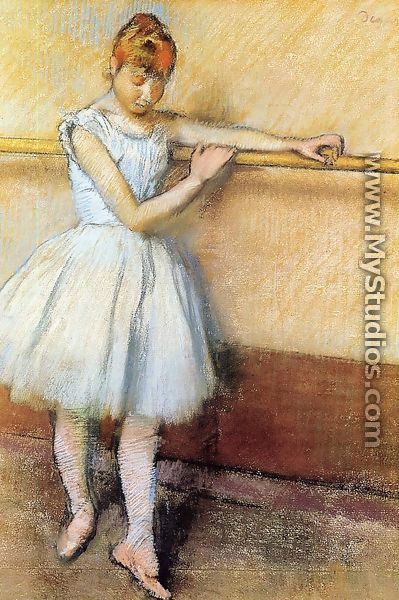 Dancer At The Barre - Edgar Degas