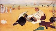Beach Scene - Edgar Degas