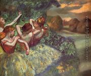Four Dancers - Edgar Degas
