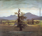 Landscape With Solitary Tree - Caspar David Friedrich