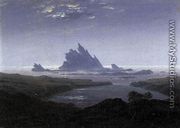 Rocky Reef on the Sea Shore  c.1824 - Caspar David Friedrich