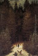 The Chasseur in the Forest 1814 - Caspar David Friedrich