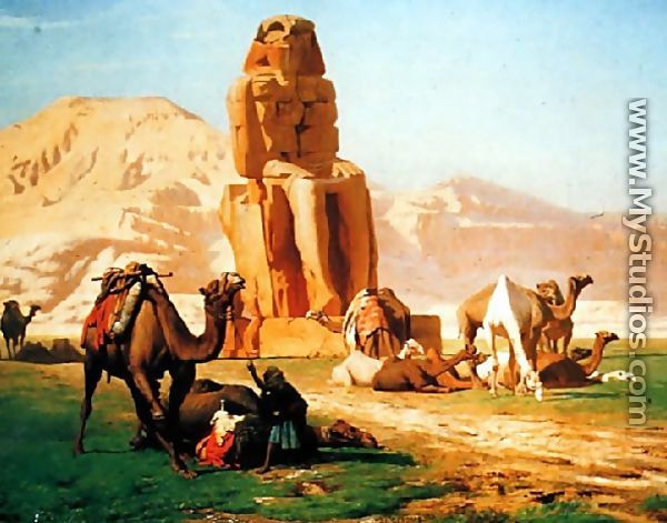 Memnon And Sesostris - Jean-Léon Gérôme