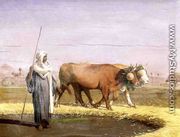 Treading Out The Grain In Egypt - Jean-Léon Gérôme