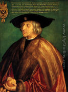 Portrait Of Emperor Maximillian I - Albrecht Durer
