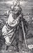 St  Christopher Facing To The Left - Albrecht Durer