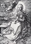 Madonna Crowned By An Angel - Albrecht Durer
