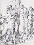 Male And Female Nudes 1515 - Albrecht Durer