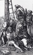 Lamentation Over Christ (Engraved Passion) - Albrecht Durer