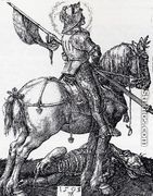 St  George On Horseback - Albrecht Durer