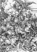 The Four Horsemen Of The Apocalypse - Albrecht Durer