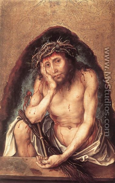 Christ As The Man Of Sorrows - Albrecht Durer