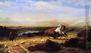 The Last Of The Buffalo - Albert Bierstadt