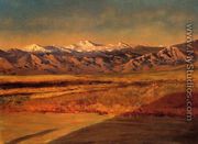 The Grand Tetons - Albert Bierstadt