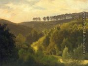 Sunrise Over Forest And Grove - Albert Bierstadt