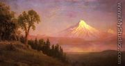 Mount St  Helens  Columbia River  Oregon - Albert Bierstadt