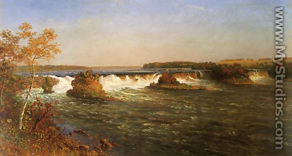 Falls Of Saint Anthony - Albert Bierstadt