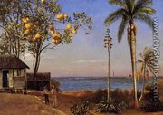 A View In The Bahamas - Albert Bierstadt