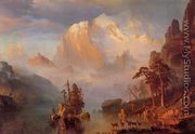 Rocky Mountains - Albert Bierstadt