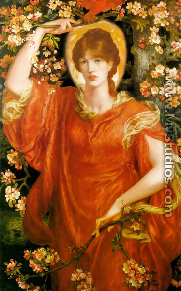 A Vision of Fiammetta 1878 - Dante Gabriel Rossetti