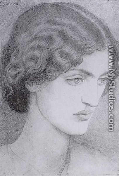 Jane Burden - Dante Gabriel Rossetti