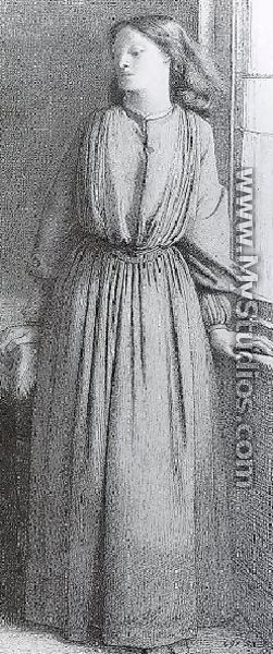 Portrait Of Elizabeth Siddal3 - Dante Gabriel Rossetti