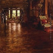 Interior  Oak Manor - William Merritt Chase