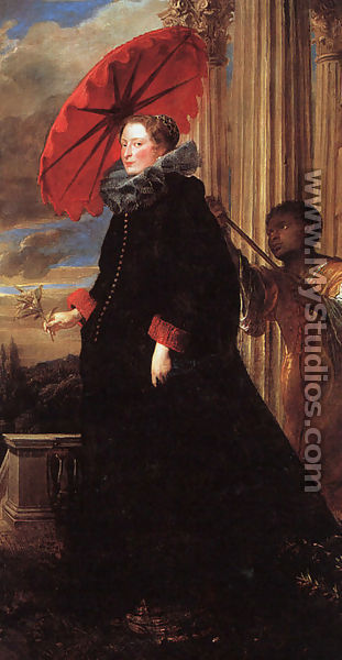 Marchesa Elena Grimaldi - Sir Anthony Van Dyck