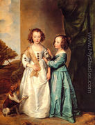 Philadelphia And Elizabeth Wharton - Sir Anthony Van Dyck