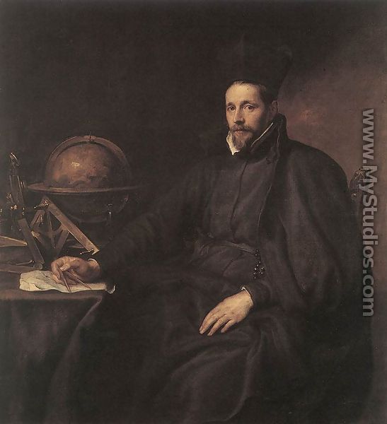 Portrait of Father Jean-Charles della Faille, S.J. 1629 - Sir Anthony Van Dyck