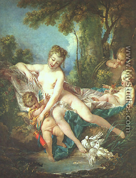 Venus Consoling Love 1751 - François Boucher
