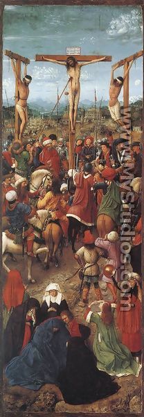 Crucifixion 1420-25 - Jan Van Eyck