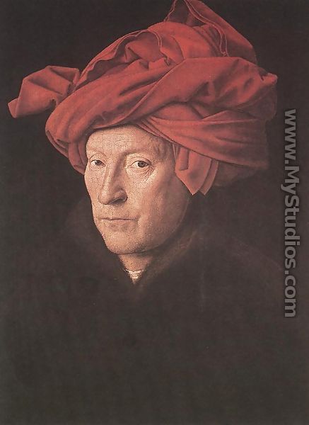 Man in a Turban 1433 - Jan Van Eyck