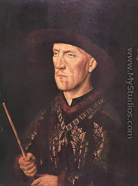 Portrait of Baudouin de Lannoy c. 1435 - Jan Van Eyck