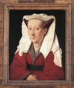 Portrait of Margareta van Eyck 1439 - Jan Van Eyck